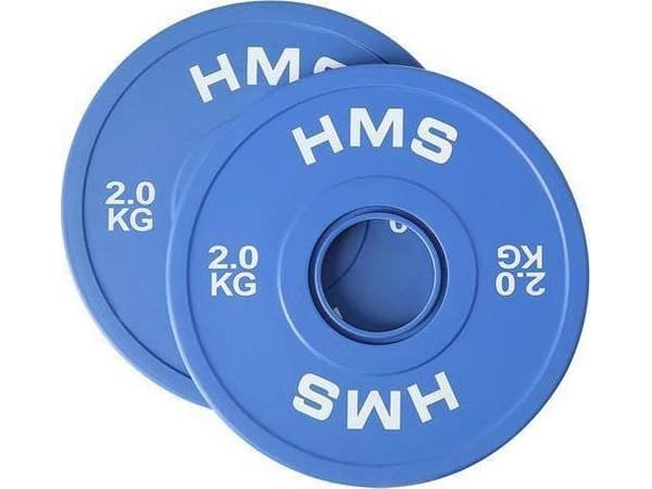 Olympisk buffert 2x2kg blå HMS CBRS20