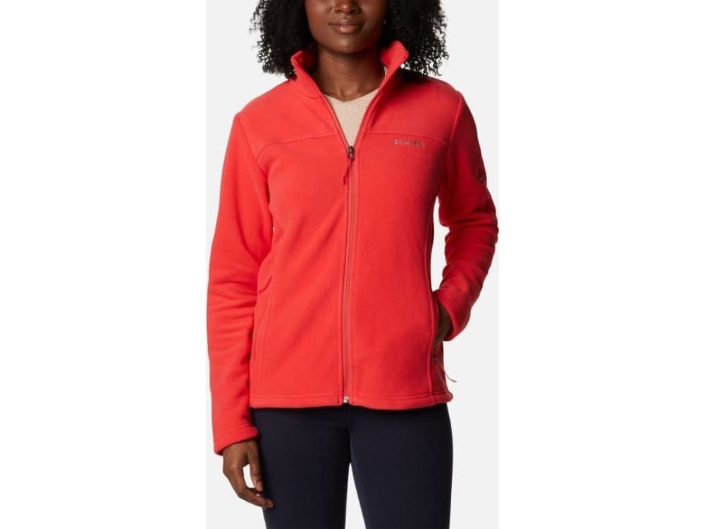 Columbia Fleece Women's Fast Trek II Jacket Red Hibiscus r.L