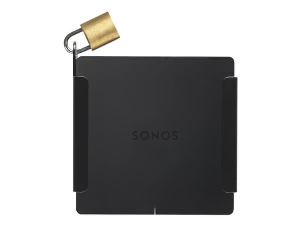 Flexson FLXPWM1021 - Brakett - for høyttaler(e) - låsbar - stål - svart - veggmonterbar - for Sonos Port