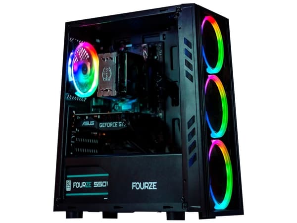 FOURZE FZ-Gaming-002, 3,7 GHz, Intel® Core™ i3, i3-10105F, 8 GB, DDR4-SDRAM, 500 GB