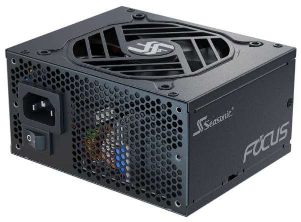Seasonic FOCUS SGX-750 (2021), 750 W, 100 - 240 V, 50 - 60 Hz, 10 A, 5 A, 100 W musta
