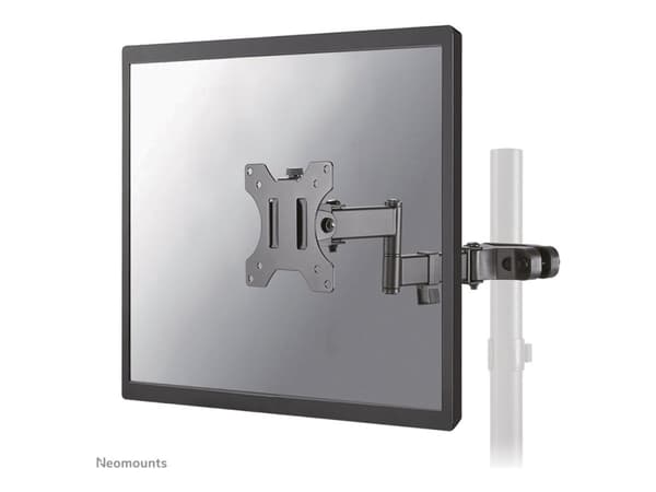 Neomounts FL40-450BL11 - Monteringssats (monteras på stång) - fullständig rörelse - för TV - svart - skärmstorlek: 17"-32"