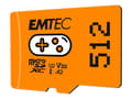Miniatyrbild 1 av 5: EMTEC Gaming - Flash-minneskort - 512 GB - A2 / Video Class V30 / UHS-I U3 - mikroSDXC UHS-I - orange
