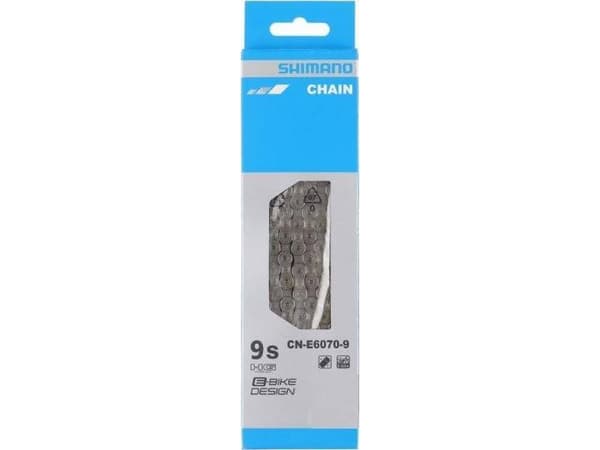 Shimano CN-E6090-10, Sykkelkjede, Bysykkel, Stål, Rustfritt stål, 276 g