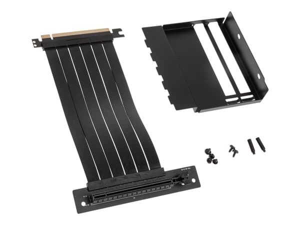 Kolink - GPU-bøylesett (vertikal) - svart - for Observatory Y ARGB, Y Mesh ARGB, Z ARGB, Z Mesh ARGB; Stronghold Prime