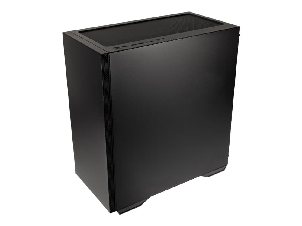 Kolink Stronghold Prime Midi-tower Cabinet, Gaming Cabinet Black 2 förinstallerade fläktar , Sidofönster , Dammfilter