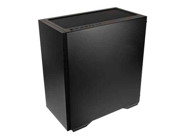 Kolink Stronghold Prime - Mid tower - utökad ATX - genomskinlig sidopanel (härdat glas) - ingen strömförsörjning (ATX) - svart - USB/ljud