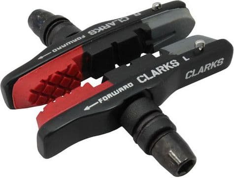 Clarks CPS513 MTB bremseklosser rød-svart-grå (CLA-CPS513) 72 mm
