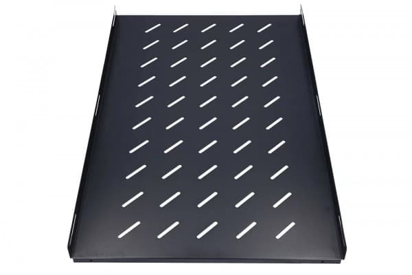 Extralink - Hylla för rack - svart - 1U - 19"