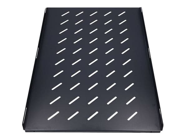 Extralink - Hylla för rack - svart - 1U - 19"