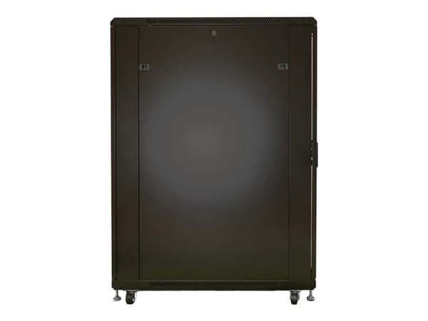 Extralink - Rack skåp - golvstående - svart - 27U - 19"