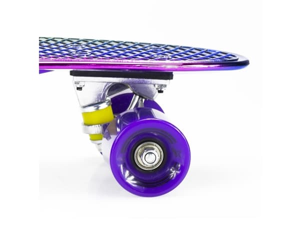 Skateboard Nils Extreme Skateboard PNB01 Electrostyle Pennyboard Rainbow