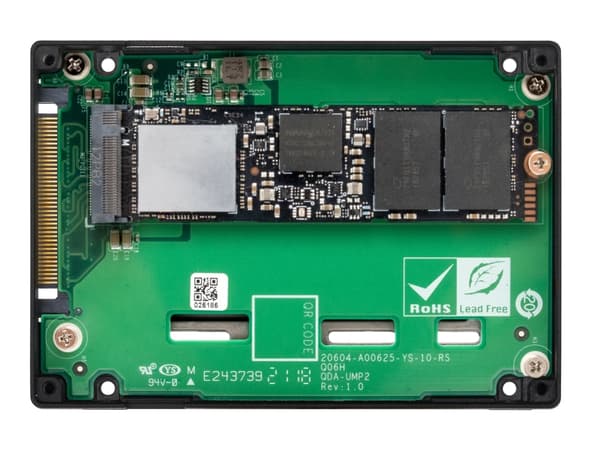 QNAP QDA-UMP4 - Grensesnittsadapter - M.2 - PCIe 4.0 x4 (NVMe) - U.2
