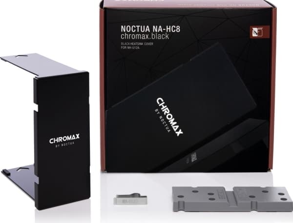 Noctua NA-HC8, Asennuslevy, Musta, 175 mm, 75 mm, 195 mm, 241 g