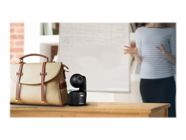 AVer DL10 - Nätverksövervakningskamera - PLZ - inomhusbruk - färg - 2 MP - 1920 x 1080 - 1080p - motoriserad - 800 TVL - ljud - LAN 10/100 - USB 3.1