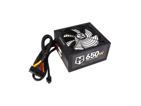 Nox Hummer - Strømforsyning (intern) - ATX12V 2.31/ EPS12V 2.92 - 80 PLUS Bronze - AC 100-240 V - 650 watt - aktiv PFC - svart