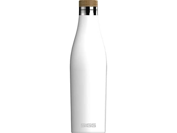 SIGG Meridian White, 500 ml, Daglig bruk, Hvit, Bamboo, Rustfritt stål, Monokromatisk, China