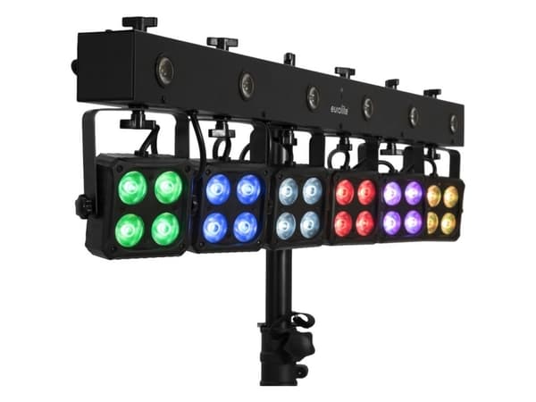 EUROLITE LED KLS-180/6 kompakt lyssett (42109632)
