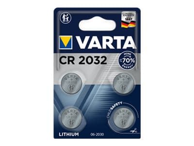 Varta Electronics - Batteri 4 x CR2032 - Li - 230 mAh
