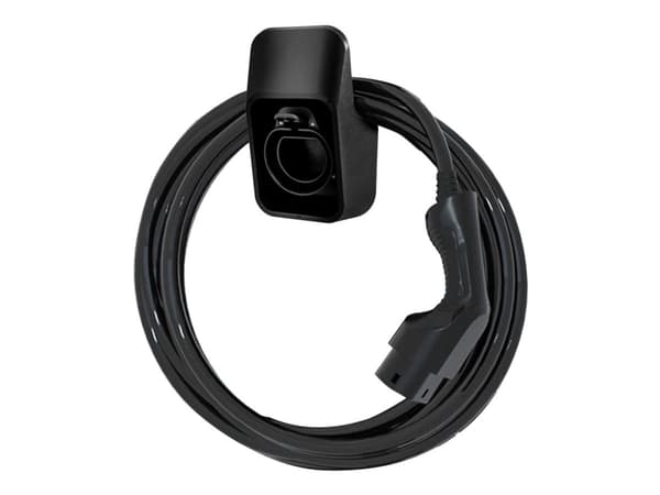 DELTACO e-Charge kabelholder for ladekabel - Type 2 - Svart