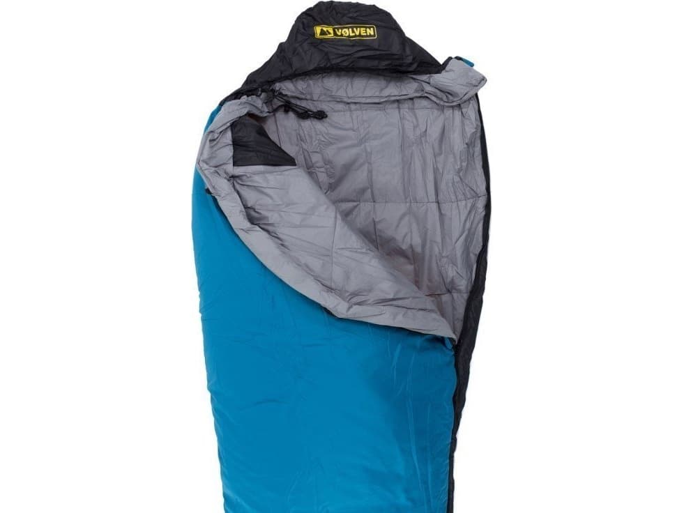 Volven Superlight II blue sleeping bag left