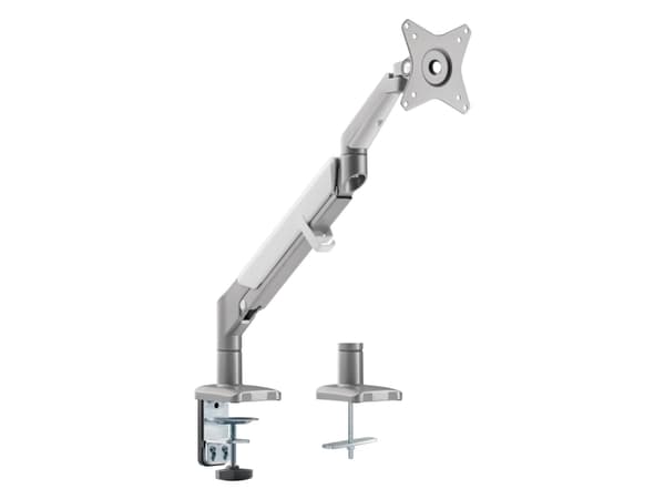 Ergo Office skrivebordsophæng skærm grå, med fjeder, 17"-32", 9 kg, ER-405G