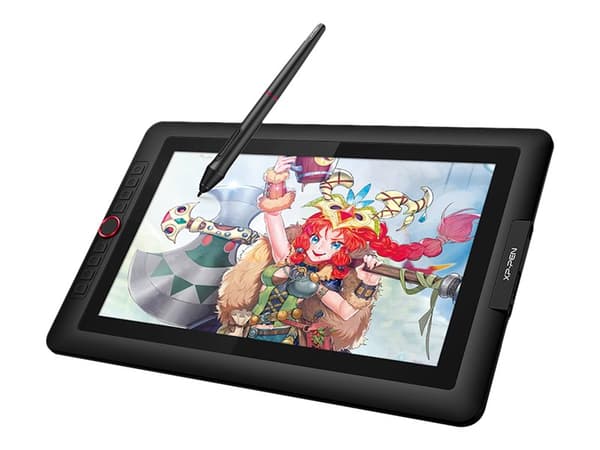 XP-PEN Artist 15.6 Pro - Digitaliserer m/ LCD display - 34.416 x 19.359 cm - 8 knapper - kablet - USB - svart