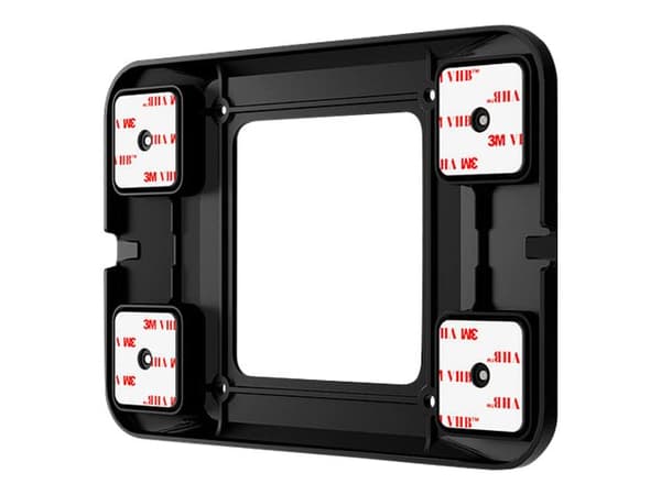 Compulocks Universal Invisible Mount Plate - Monteringskomponent (universalmonteringsplatta) - för bärbar dator/surfplatta - svart - stativ, monterba