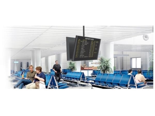 Maclean Mount, Universal, til to tv'er, for/bag, 23-70", Max vesa 600x400, PROFI MARKET SYSTEM, Sort, 50kg, MC-703