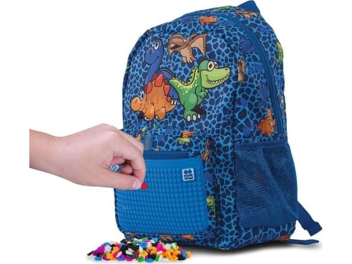 Pixie Crew Little Ppecak Dinosaurs with blue panel