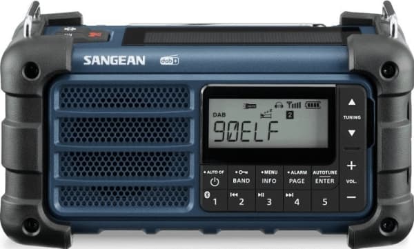 Sangean MMR-99 DAB, Bærbar, Digitalt, DAB+, FM, 4 O, 3,56 cm (1.4"), LCD