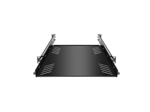 adam hall 87556, Sort, Stål, 25 kg, 1U, 48,3 cm (19"), 435 mm