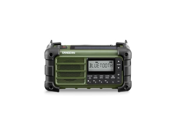 Ulkoradio Sangean MMR-99 FM, AM (1018) Aurinkopaneeli, roiskevedenpitävä, pölytiivis Vihreä