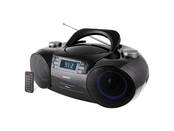 Sencor SPT 4700, Digitaalinen, FM, 87,5 - 108 MHz, Soitin, CD-R,CD-RW, 12 W
