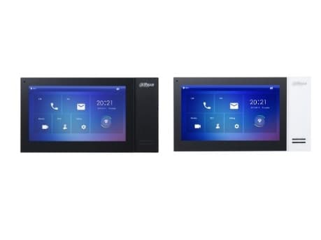 Dahua Technology VTH2421FB, 17,8 cm (7"), LCD, 1024 x 600 piksler, Kapasitiv, H.264, Sort