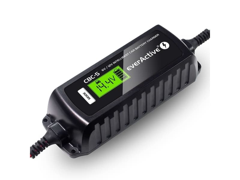 EverActive Car battery charger 6V/12V automatic CBC5