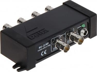 Delta AV signaloverføringssystem VIDEO SPLITTER RV-2/4P