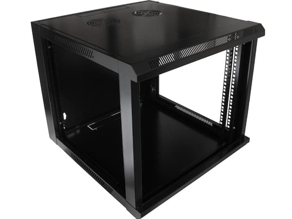 Delta-ripustettava 19" 9U-kaappi (EPRADO-R19-9U/600)
