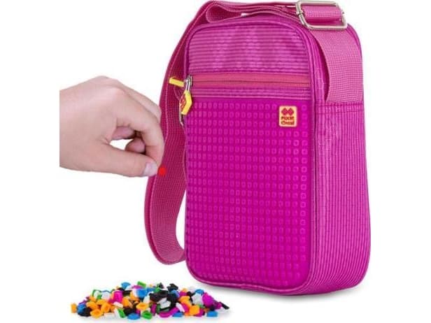 Pixie Crew Shoulder bag with purple panel