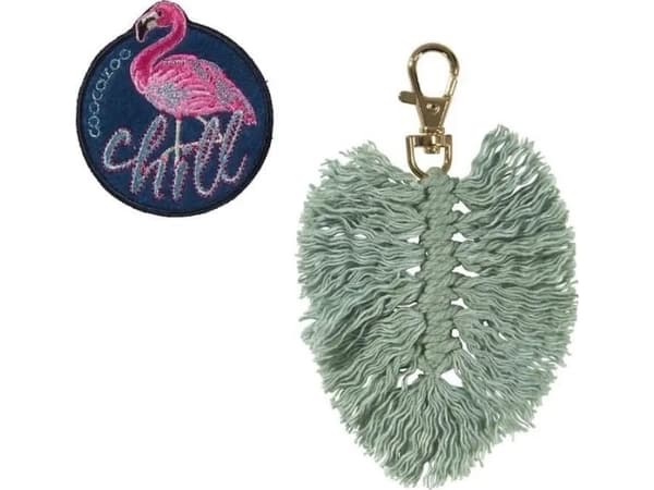 Coocazoo COOCAZOO 2.0 set do plecaka COLOUR UP Flamingo