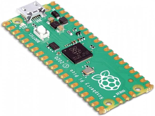 Raspberry Pi Pico - Development board - Raspberry Pi RP2040 / 133 MHz - RAM 264 KB - Blixt 2 MB