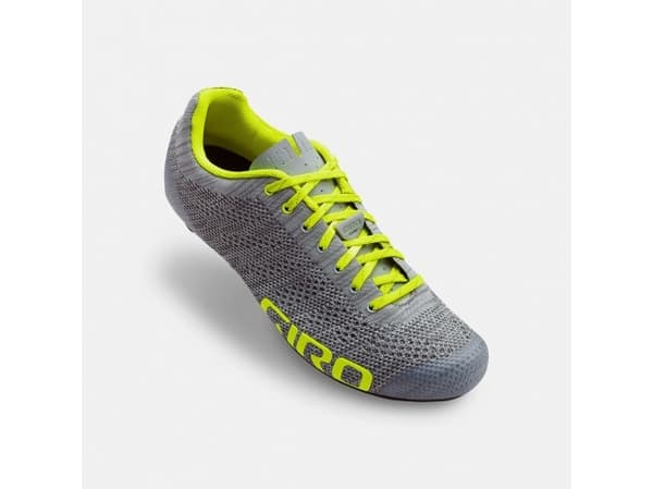 Giro Empire E70 Knit, Hankjønn, Voksen, Landeveissykling, Grønn, Grå, Monokromatisk, Lisselukking
