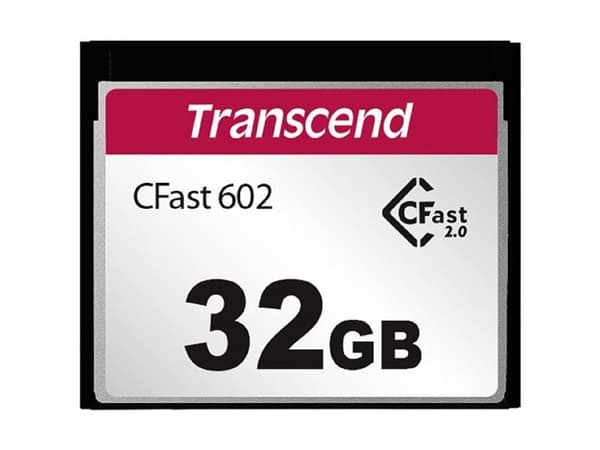 Transcend CFast 2.0 CFX602 - Flash-minneskort - 32 GB - CFast 2.0