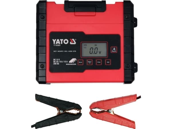 Yato YATO YATO ELEKTRONINEN REKTRIFIOINTI 12V/2A/8A/15A YT-83003