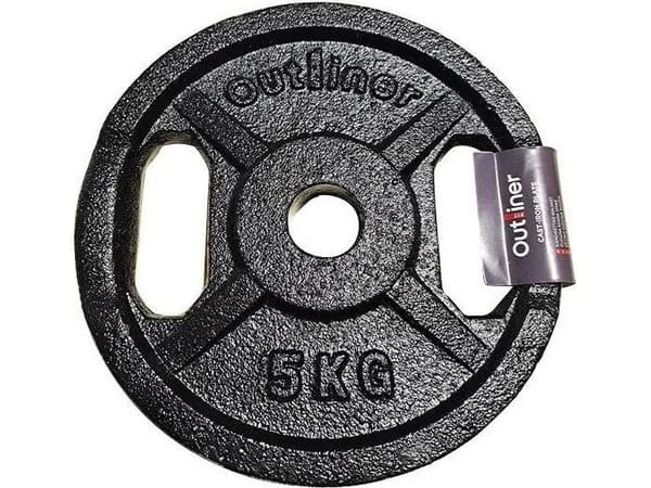 Sourcing 5KG CAST IRON PLATE WITH TWO HAND GRIPS
