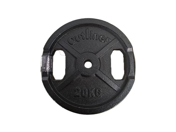 Sourcing 20KG CAST IRON PLATE WITH TWO HAND GRIPS