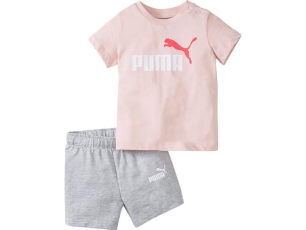Puma Puma Puma Minicats Tee Short Set 845839-36 Rosa 86