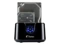 Miniatyrbilde 5 av 5: FANTEC DS-X2U3-Glanz - HDD / SSD-dokkestasjon - brønner: 2 - 2,5" / 3,5" delt - SATA 6Gb/s - USB 3.0 - høyglanset svart