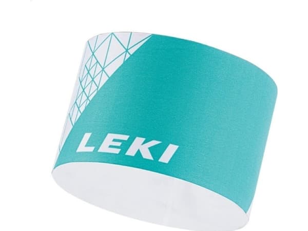 Leki LE Opaska Cross Trail Headband mint-wh