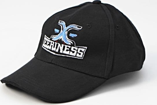 EERINESS EERINESS - caps, svart, brodert logo